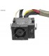 DC JACK POWER HP DV4 DV4-1000 DV4I-2000 DV4T-1000 DV4Z-1000 DV5 DV7 CQ40 CQ45 SERIES +CABLE  486836-001ORIG. (DS)