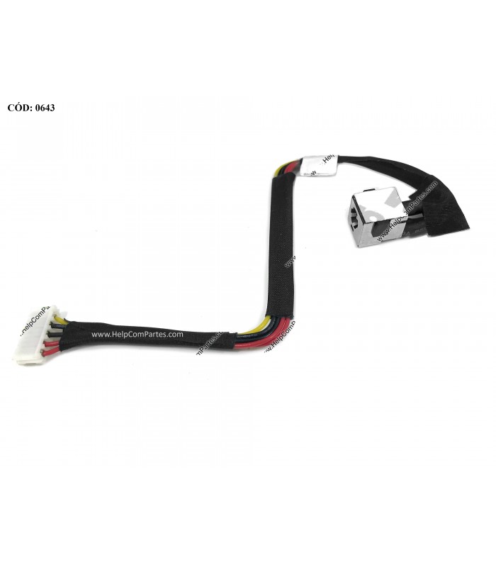 DC JACK POWER HP DV2000 DV2200 DV2500 DV2700 A900 C700 V3000 V3100 V3200 SERIES +CABLE 454945-001 ORIG.