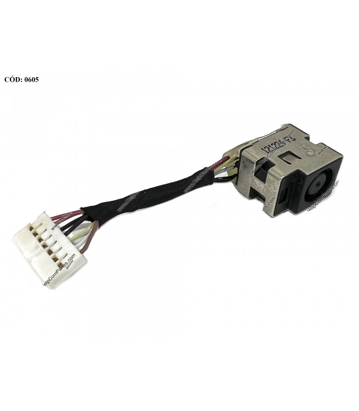 DC JACK POWER HP DM4T DV3-4000 DV3T DV4-4000 DV4T DM4 DM4-1000 DM4-1200 DM4-1300 DM4-2000 SERIES +CABLE 608273-001 ORIG.