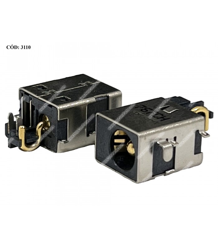 CONECTOR DC IN ASUS X500 X501 X501A X501F X501A1 X501U X501V X502 X502C X502CA SERIES PJ556 ORIG.