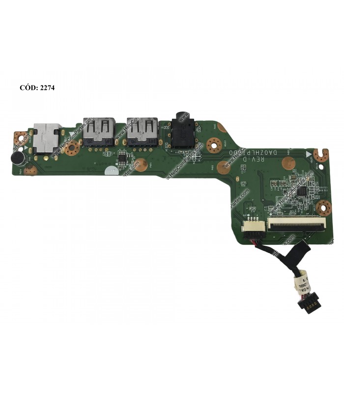 USB BD ASPIRE V5-123 V5-122P One 725 USB AUDIO BOARD/CARD READER / DC JACK / MIC SERIES DA0ZHLPI6D0 ORIG.