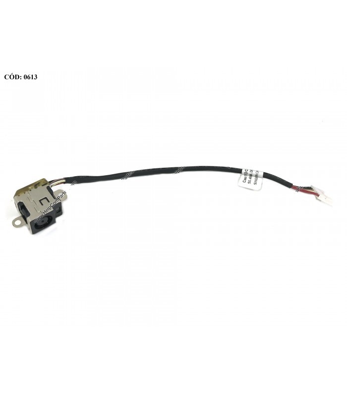 DC JACK POWER HP PAV DV6 DV6-6000 DV6T-6100 DV6T-6B00 DV7 DV7-6000 DV7T-6000 DV7-6B SERIES +CABLE 665306-001 ORIG.