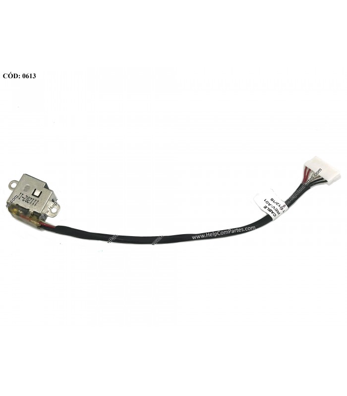 DC JACK POWER HP PAV DV6 DV6-6000 DV6T-6100 DV6T-6B00 DV7 DV7-6000 DV7T-6000 DV7-6B SERIES +CABLE 665306-001 ORIG.