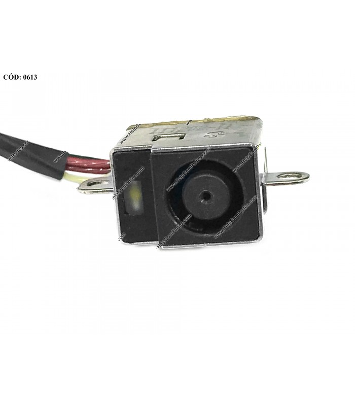 DC JACK POWER HP PAV DV6 DV6-6000 DV6T-6100 DV6T-6B00 DV7 DV7-6000 DV7T-6000 DV7-6B SERIES +CABLE 665306-001 ORIG.