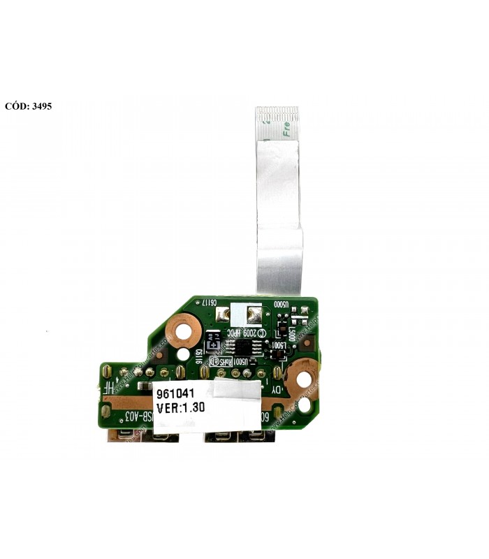 USB BD I/O W/CABLE HP PAV DM4-1000 DM4-1100 DM4-1200 DM4-1300 DM4T-1000 DM4T-1200 SERIES 608277-001 ORIG.