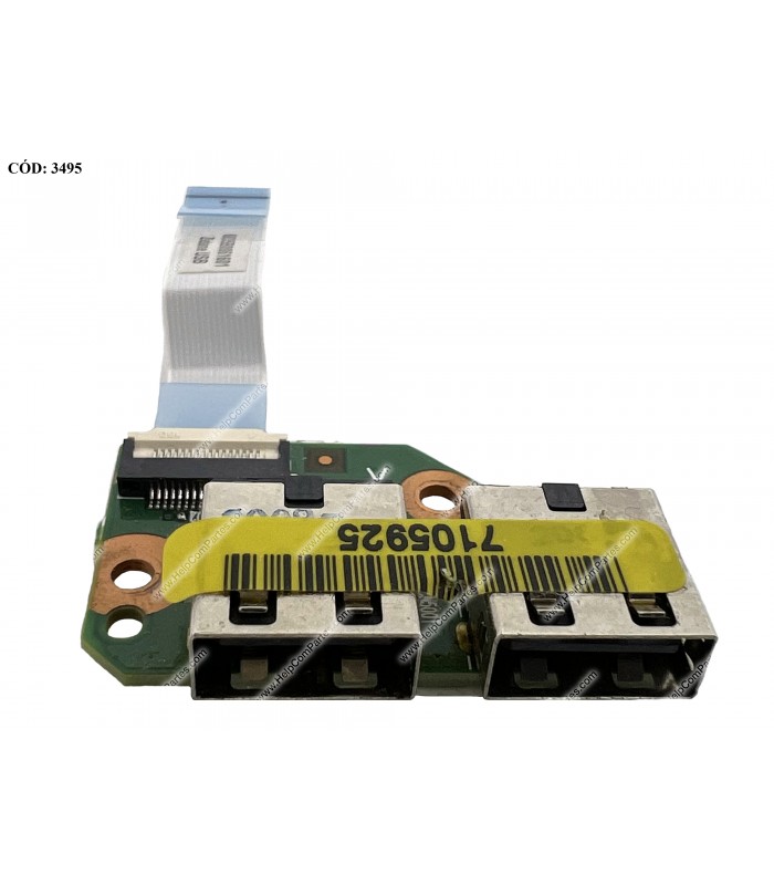 USB BD I/O W/CABLE HP PAV DM4-1000 DM4-1100 DM4-1200 DM4-1300 DM4T-1000 DM4T-1200 SERIES 608277-001 ORIG.