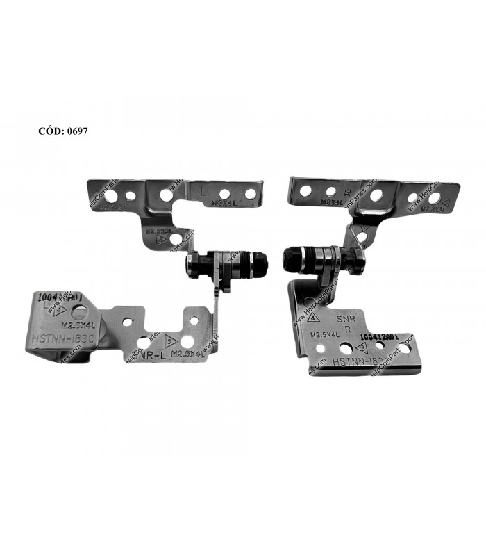 BISAGRAS HP PAV DM4-1000 DM4-1100 DM4-1200 DM4-1300 DM4T-1 DM4-2000 DM4-2100 DM4T-2000 SERIES 608214-001 ORIG.