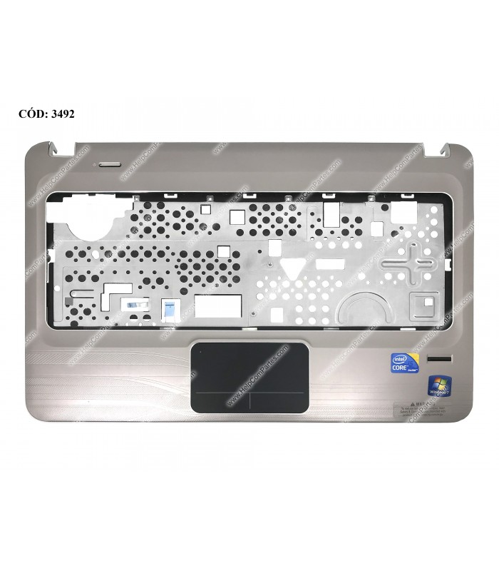 HP ASSY W/PLMRST W/TP W/CLICK BD /HP PAV  DM4-1000 DM4-1200 DM4T-1000 DM4T-1200 SERIES SLV/ROSE 608224-001 ORIG