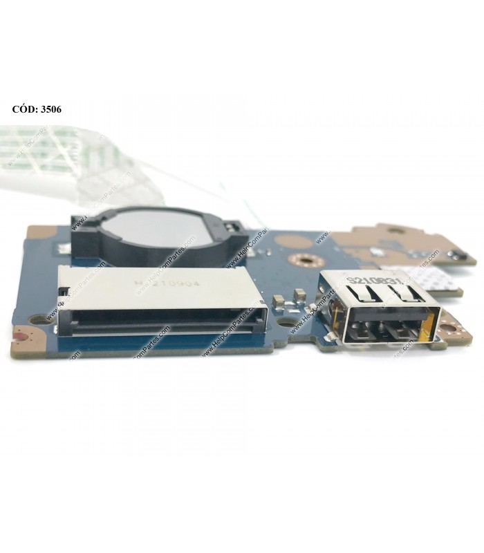 USB BD I/O W/CABLE W/CARD READER W/PWR DELL INSPIRON 15 3501 5593 3501 3502 3505 VOSTRO 3500 3501 0TMRPG ORIG.