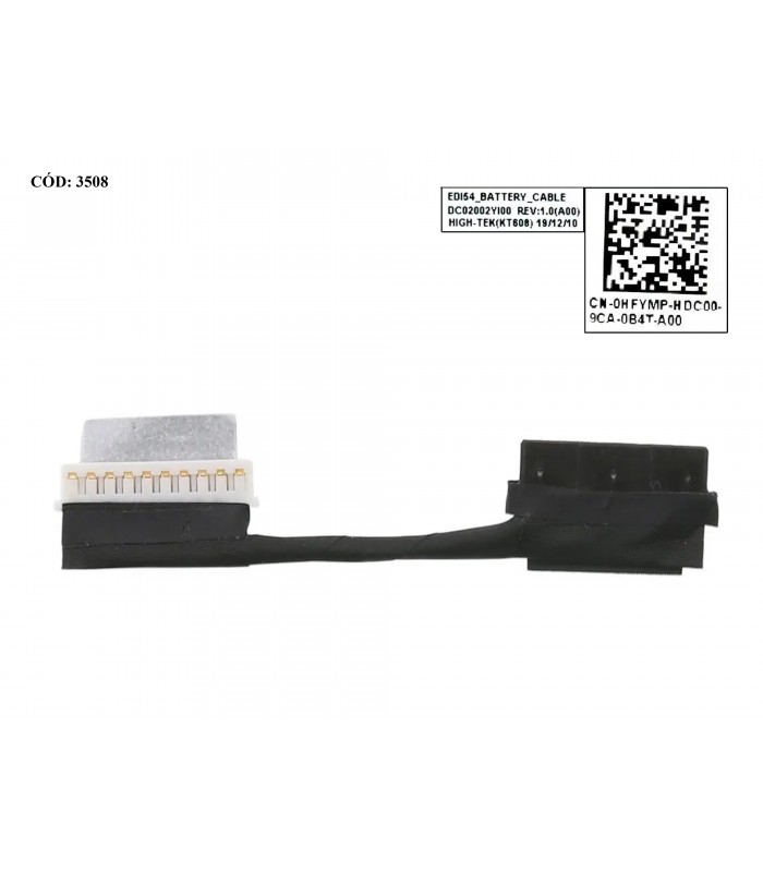 CABLE BATERIA DELL 0HFYMP INSP. 15 3501 3581 3583 5493 5494 VOSTRO 3590 SERIES EDI54 DC02002YI00 ORIG.