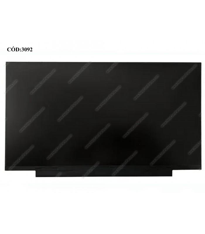 DISPLAY 14.0" 30PIN WLED SLIM WXGA HD (1366x768) NARROW MATTE 60HZ IPS N-TS eDP VC-D PCBA FLAT NO BRACKETS / L53828-001