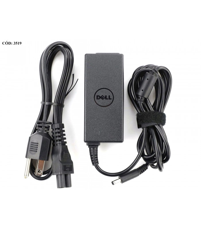 CARGADOR DELL 19.5V---2.31A 45W PIN 4.5*3.0 100-240V~ US 50-60Hz 3PRONG 0KXTTW ORIG