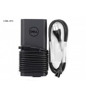 CARGADOR DELL USB-C 130.0W 5.0V---1.0A 5.0W / 20.0V---6.5A ---6.5A 100-240V~ US 50-60Hz 3PRONG 07MP1P ORIG.