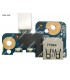USB BD I/O W/CABLE HP HP 240 245 246 G4 G5/ 14-AC 14-AM 14-AN 14-AQ 14-AR 14-AS 14-AF 14G-AD 14G-AJ SERIES 813515-001 ORIG. (DS)