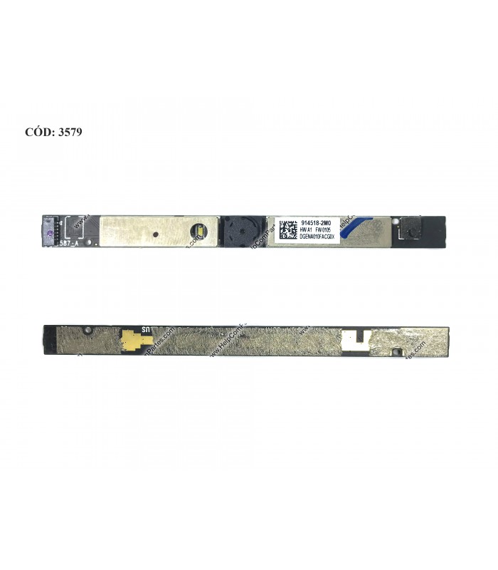 WEBCAM/MIC HP 15-BS 15-BW 15-BR 15-BX 15-BU 14Z-BW 14-BW 14G-BX 14Q-BY 240 245 246 G6 14-BS / 919471-006 ORG.
