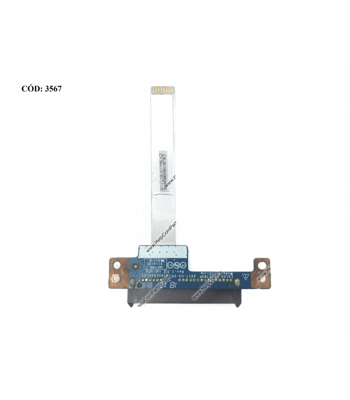 HDD BOARD SATA HP 15-BS 15-BW 15-RA 15T-BR 15T-BS 15Z-BW 15G-BR 15Q-BU 15Q-BY 250 255 256 G6 SERIES 924995-001 ORIG.