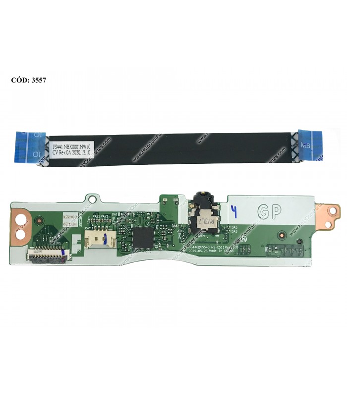 USB BD I/O W/CABLE W/CARD READER LENOVO S145-14API V14-ADA V14-ARE V14-IIL V14-IGL SERIES 5C50S24986 ORIG.