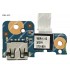 USB BD I/O W/CABLE HP HP 240 245 246 G4 G5/ 14-AC 14-AM 14-AN 14-AQ 14-AR 14-AS 14-AF 14G-AD 14G-AJ SERIES 813515-001 ORIG.