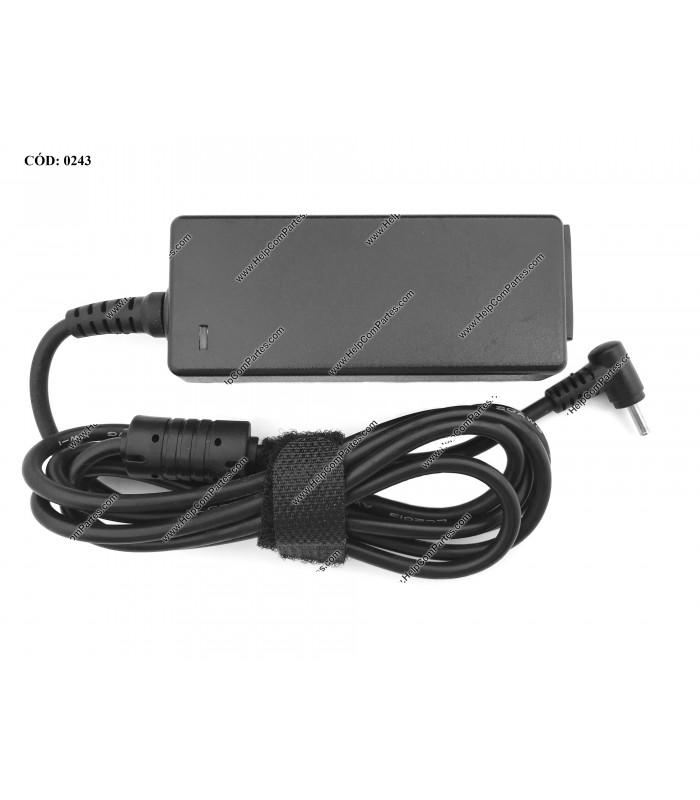 CARGADOR ASUS 19V---2.1A 40W PIN 2.5*0.7 100-240V~ US 50-60Hz 3PRONG EXA081XA OEM