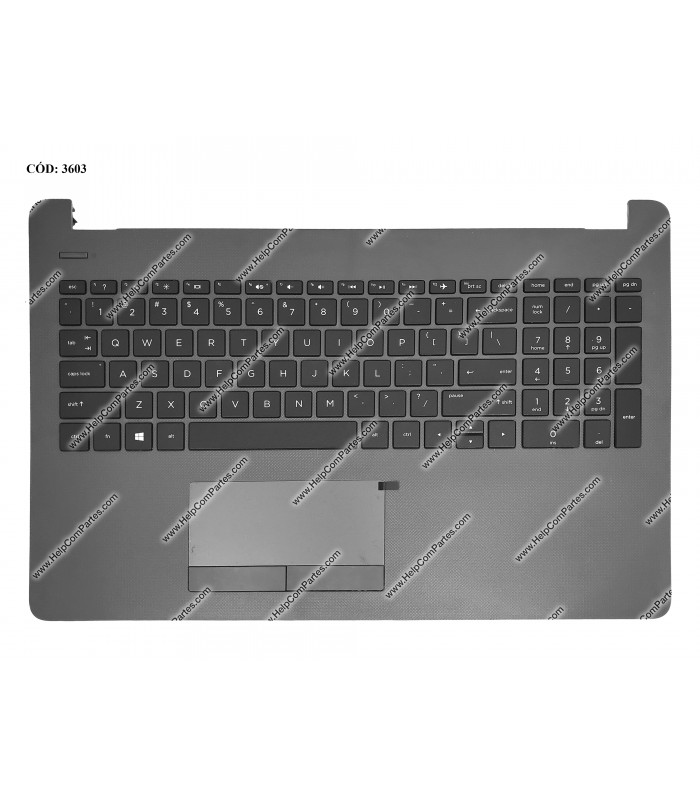 HP ASSY W/KB W/PLMRST W/TP W/CLICK /15-BS 15-BW 15G-BR 15T-BR 15T-BS 15Z-BW 250 255 G6 SERIES BK 929906-001 US ORIG.
