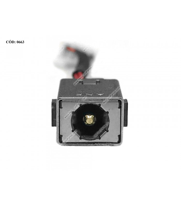 DC JACK POWER HP MINI 110-4000 200-4000 210-3000 210-402 1104 SERIES +CABLE 6017B0205701 OEM.