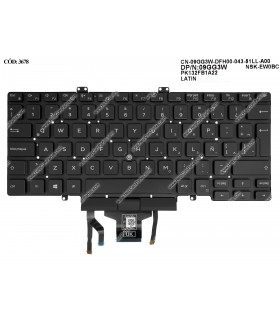 TECLADO DELL LATITUDE 5400 5401 5402 5410 5411 7400 +BL+POINT SERIES 09GG3W BK LA ORIG.