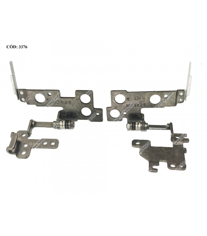 BISAGRAS HP 14-CF 14-DK 14-DF 14S-CR 14S-DK 14S-CF 14S-DM 240 245 246 248 G8/340 348 G5 G7/SERIES L24470-001 (R/L) ORIG.