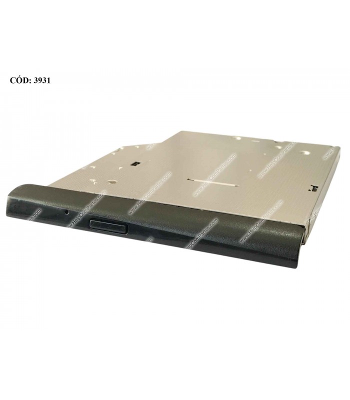 ODD DVD-WRITER. 9.5mm HP DVD+RW DU-8A6SH111B SATA + BEZEL BK 813514-001 ORIG.(DS)