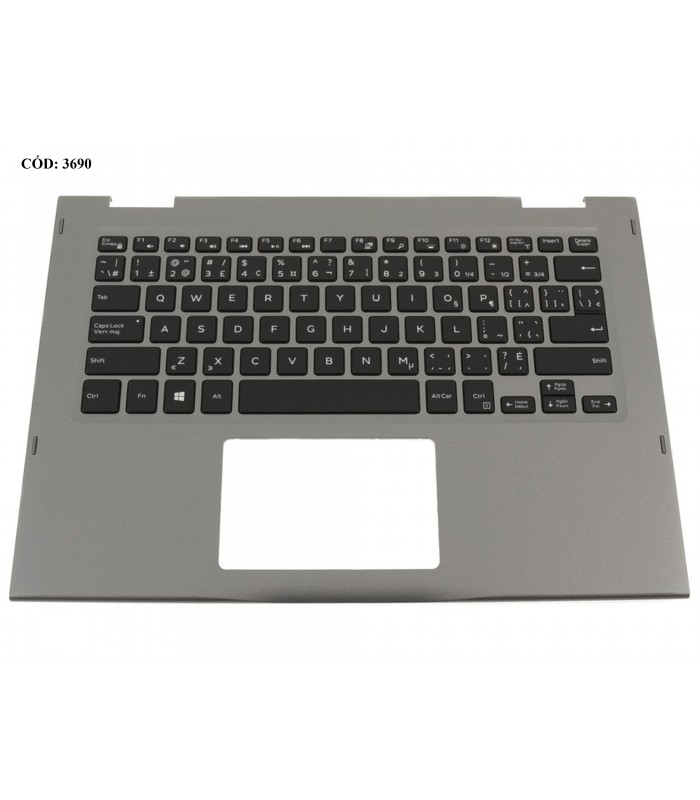 DELL ASSY W/KB W/PLMRST/ INSPIRON 13 5368 5378 5379 BK BL 0JCHV0 /FRENCH ENGLISH/ ORIG