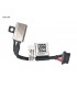 DC JACK POWER DELL INSPIRON 7300 7306 7500 7506 SERIES +CABLE M4GJ3 0M4GJ3 ORIG.