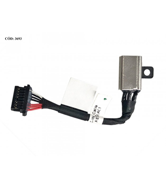 DC JACK POWER DELL INSPIRON 7300 7306 7500 7506 SERIES +CABLE M4GJ3 0M4GJ3 ORIG.