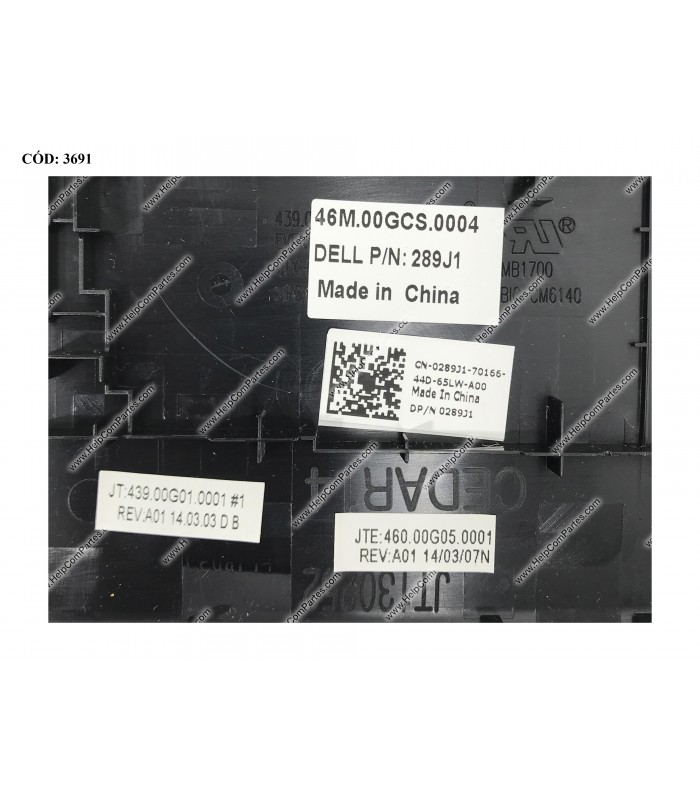 DELL ASSY W/PLMRST W/PWR INSPIRON 14 3442 3441 3443 3446 3449 SERIES BK 0289J1 ORIG.