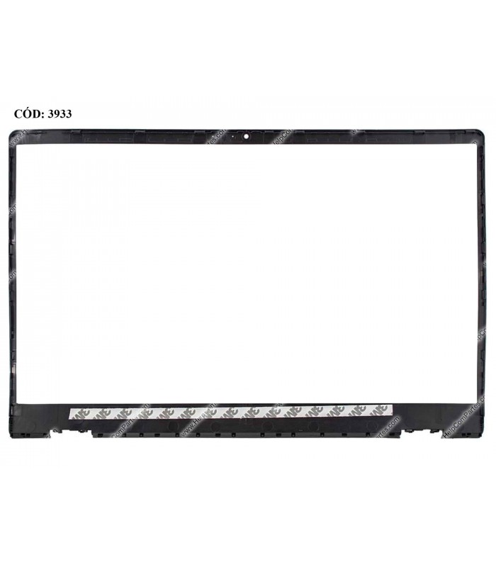 LCD BEZEL DELL INSP. 15 3510 3511 3515 3520 3521 3525 3530 3535 VOSTRO 3510 3520 3525 SERIES 15.6" 09WC73 BLK ORIG.