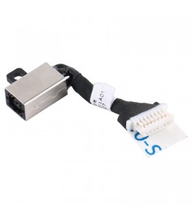 DC JACK POWER DELL INSPIRON 15 5582 5583 5584 7580 LATITUDE 3400 3500 3550 SERIES +CABLE 0TM5N3 ORIG.