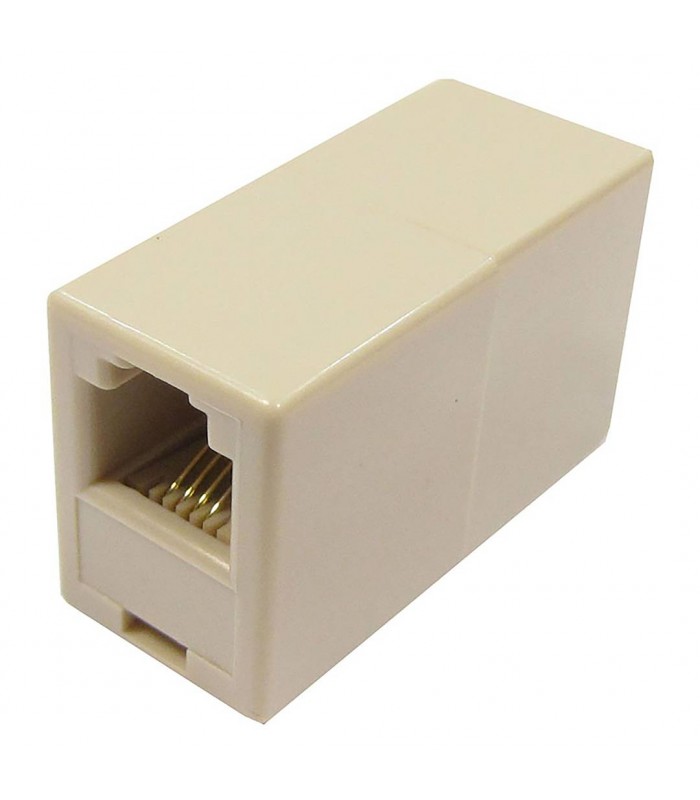 UNION RJ11 4 HILOS PARA CABLE TELEFONICO