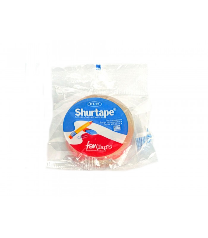 CINTA ADHESIVA MULTIUSO SHURTAPE 25YDSX18M/FANTAPE