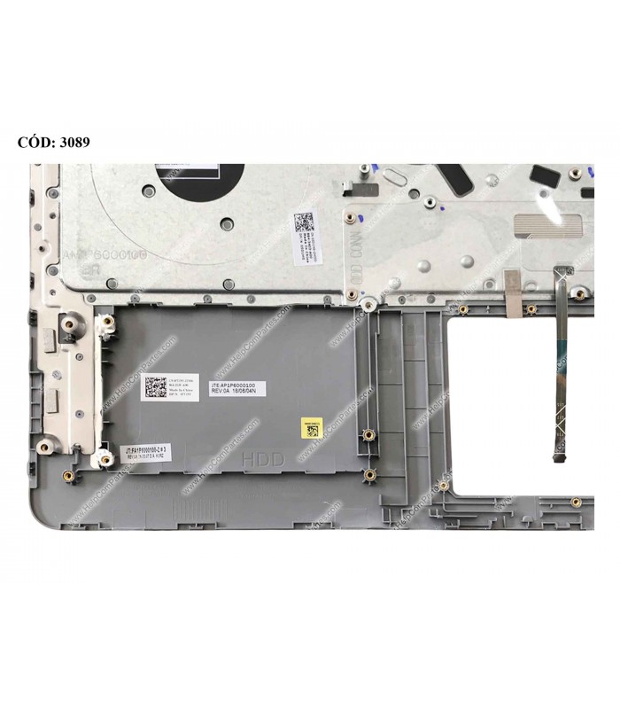 DELL ASSY W/KB W/PLMRST 15 5000 5565 5567 SERIES 05D1MG BL LA GRIS ORIG.