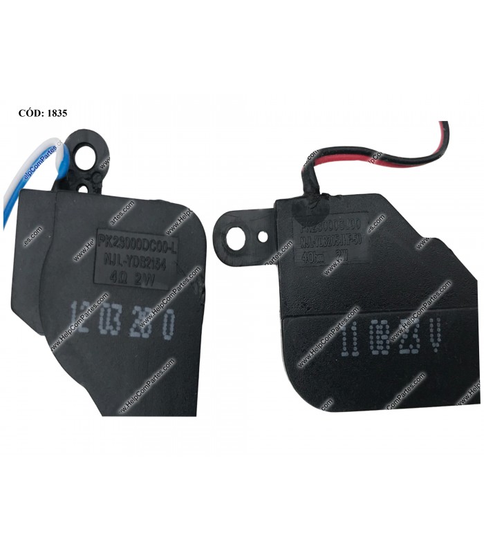 ALTAVOCES ACER ASP. 5250 5251 5253G 5342 5551 5552 5552G GATEWAY NV50A NV51B NV55 SERIES R/L PK23000DB00 ORIG.
