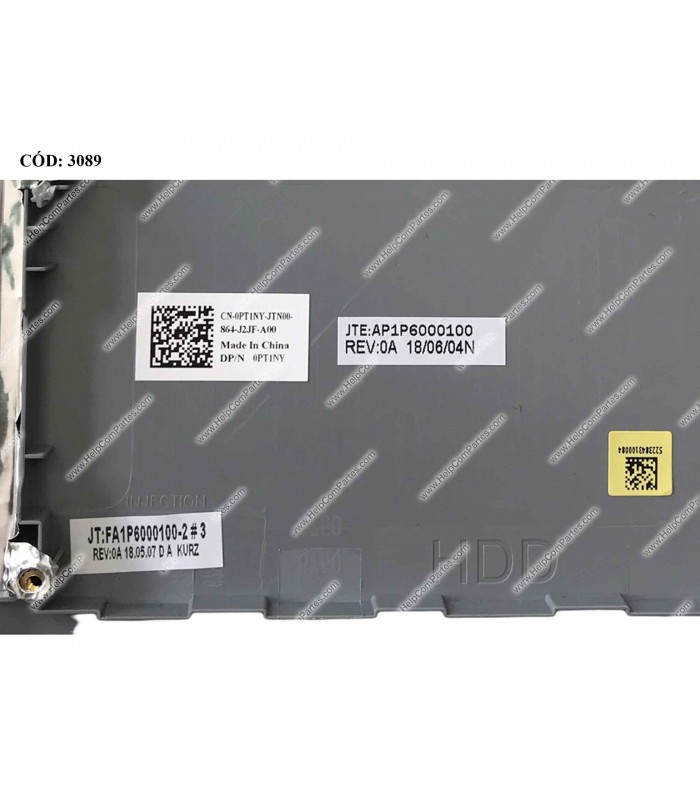 DELL ASSY W/KB W/PLMRST 15 5000 5565 5567 SERIES 05D1MG BL LA GRIS ORIG.