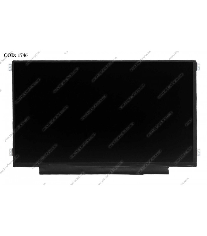 DISPLAY 11.6" 40PIN WLED SLIM WXGA HD (1366x768) GLOSSY 60Hz LVDS VC-D PCBA FLAT SEG. R/L BRACKET LTN116AT06-402