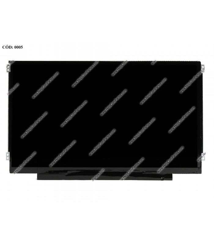 DISPLAY 11.6" 40PIN WLED SLIM WXGA HD (1366x768) MATTE 60Hz LVDS VC-D PCBA FLAT SEG. R/L BRACKET 0HF9D2