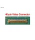 DISPLAY 11.6" 40PIN WLED SLIM WXGA HD (1366x768) MATTE 60Hz LVDS VC-D PCBA FLAT SEG. R/L BRACKET 0HF9D2
