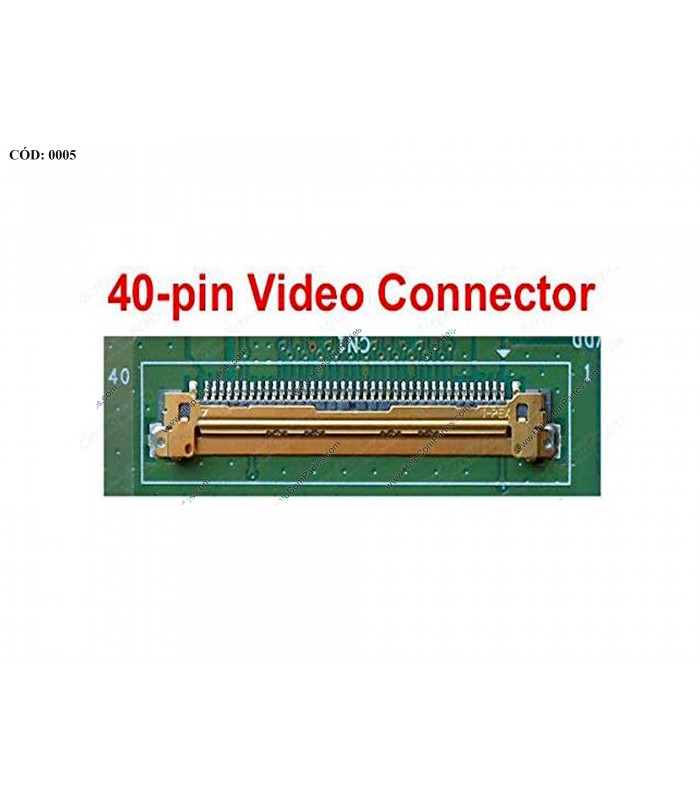 DISPLAY 11.6" 40PIN WLED SLIM WXGA HD (1366x768) MATTE 60Hz LVDS VC-D PCBA FLAT SEG. R/L BRACKET 0HF9D2