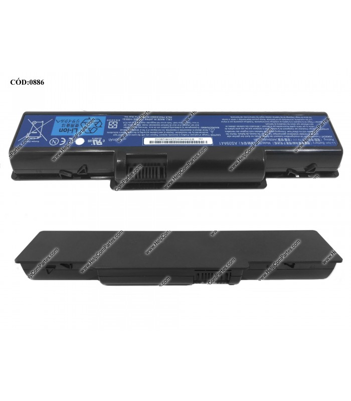 BATERIA ACER 11.1V---49WH 6C/ASPIRE 5516 5517 5732Z EASYNOTE TJ61 TJ65 TR81 GATEWAY NV52 NV53 NV54 SERIES AS09A41 OEM