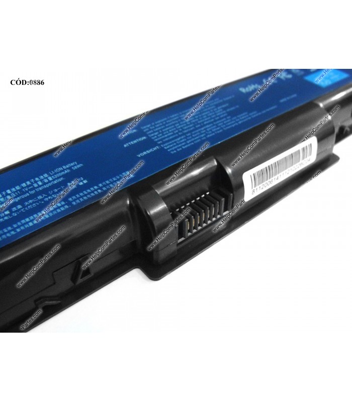 BATERIA ACER 11.1V---49WH 6C/ASPIRE 5516 5517 5732Z EASYNOTE TJ61 TJ65 TR81 GATEWAY NV52 NV53 NV54 SERIES AS09A41 OEM