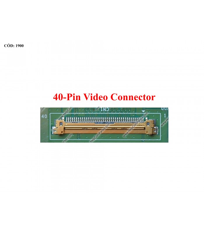 DISPLAY 11.6" 40PIN WLED SLIM WXGA HD (1366x768) MATTE 60Hz N-TS FLAT PCBA VC-D U/D BRACKETS SEG NT116WHM-N10 ORIG.