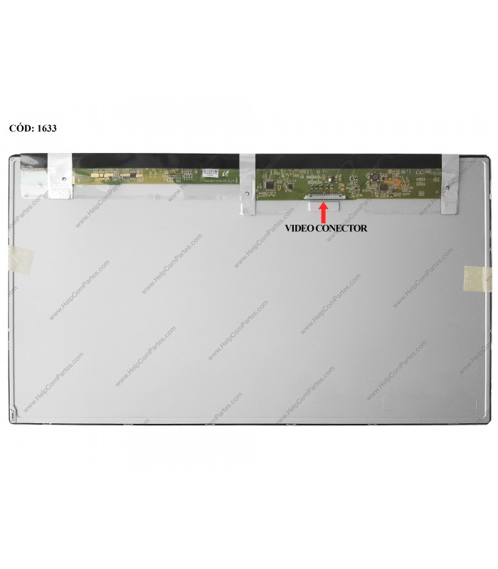 DISPLAY AIO 20.0" 30PIN WLED 1600(RGB)×900 (HD+) ANTIGLARE NARROW MATTE 75Hz N-TS LVDS VC-D LTM200KT07 ORIG