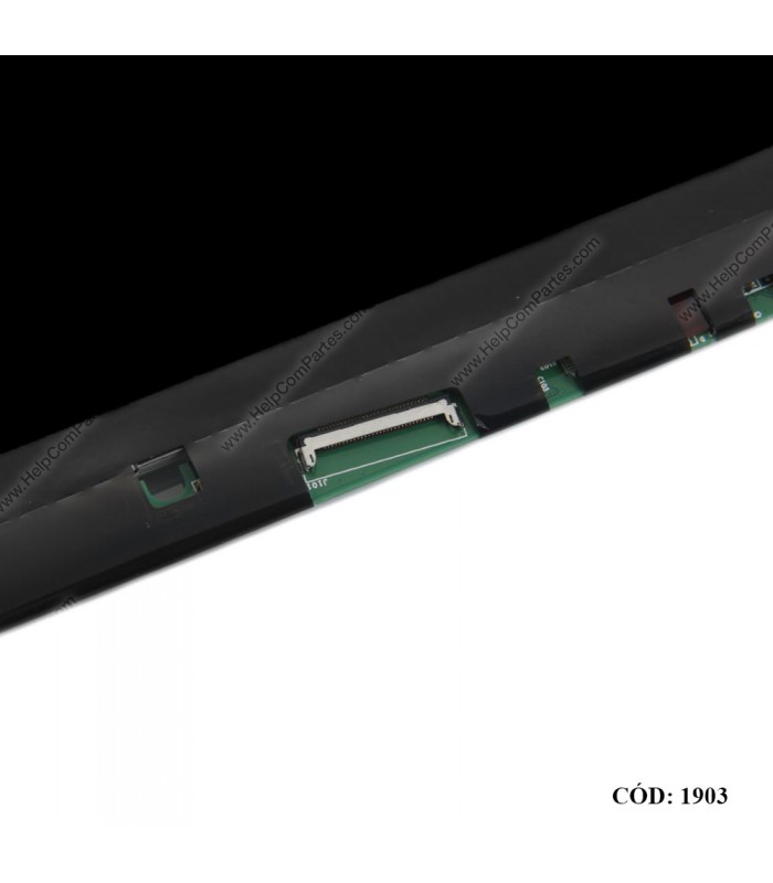 DISPLAY 13.3" 30PIN WLED SLIM HD (1280x800) GLOSSY 60Hz VC-I SEG. R/L+U BRACKET MACBOOK AIR A1237 A1304 B133EW03 V.2 ORIG