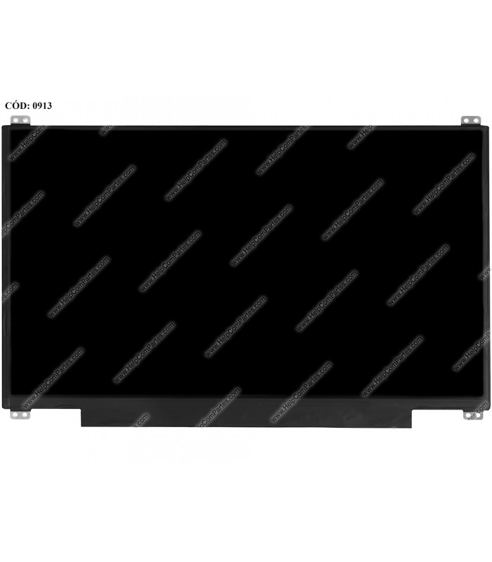 DISPLAY 13.3" 30PIN WLED SLIM WXGA HD (1366x768) GLOSSY 60Hz N-TS VC-D PCBA FLAT SEG. U/D BRACKET N133BGE-EAB ORIG.