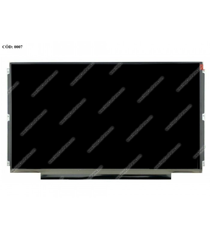 DISPLAY 13.3" 40PIN WLED WXGA HD (1366x768) GLOSSY VC.D PCBA FLAT 2.5cm SEG. R/L BRACKET FILOS / LTN133AT20-201 ORIG.